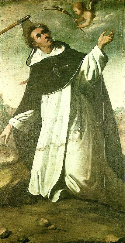 Francisco de Zurbaran st. peter the martyr oil painting image